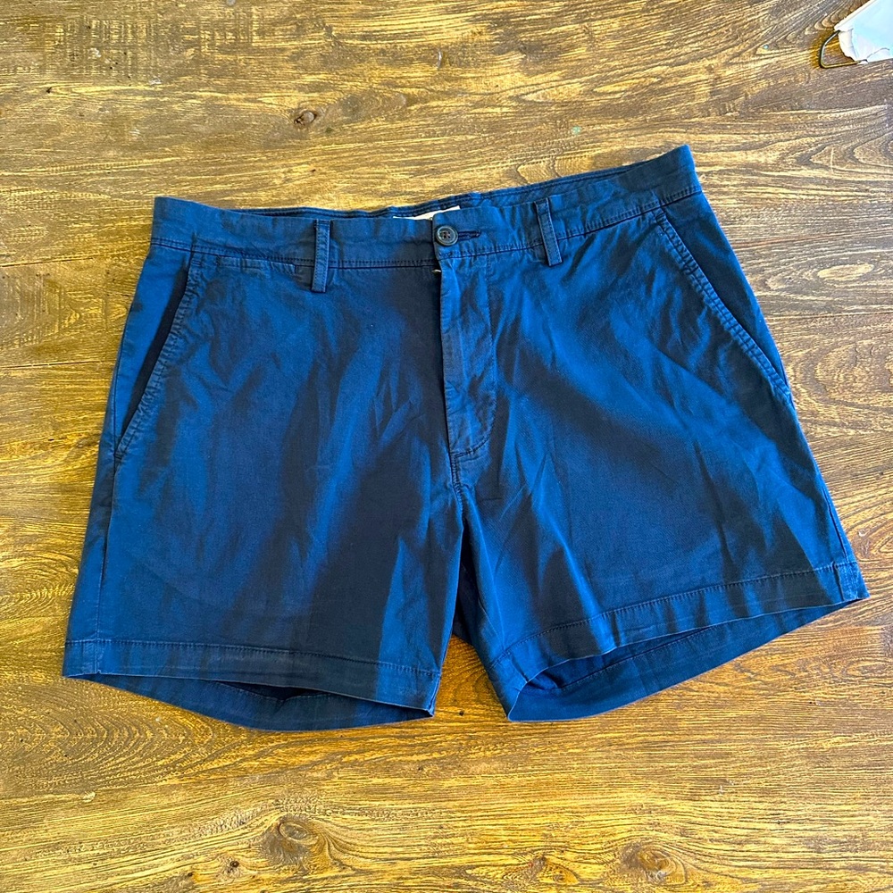 Good Threads 5 inch inseam shorts navy blue